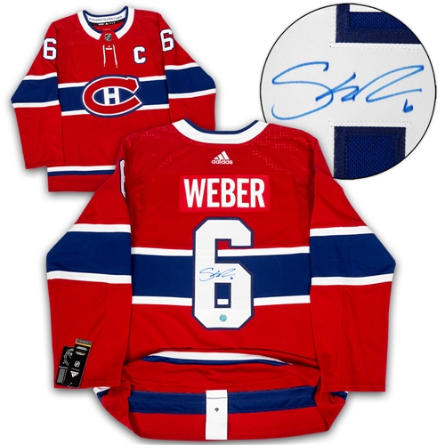 Shea Weber Montreal Canadiens Autographed Adidas Jersey