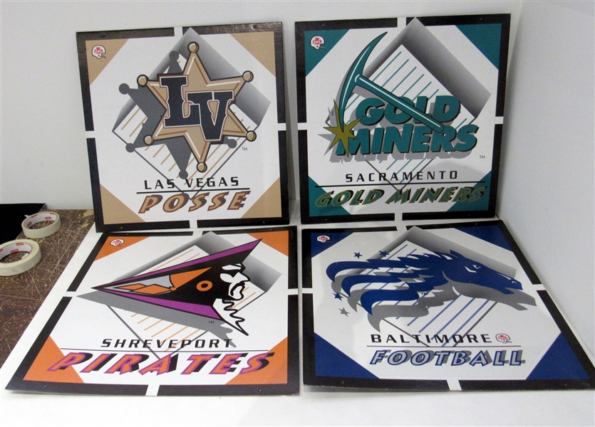 CFL American Expansion Double-Sided Display Signs – Set of 4