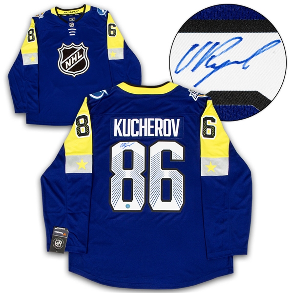 Nikita Kucherov 2018 All Star Game Autographed Fanatics Jersey