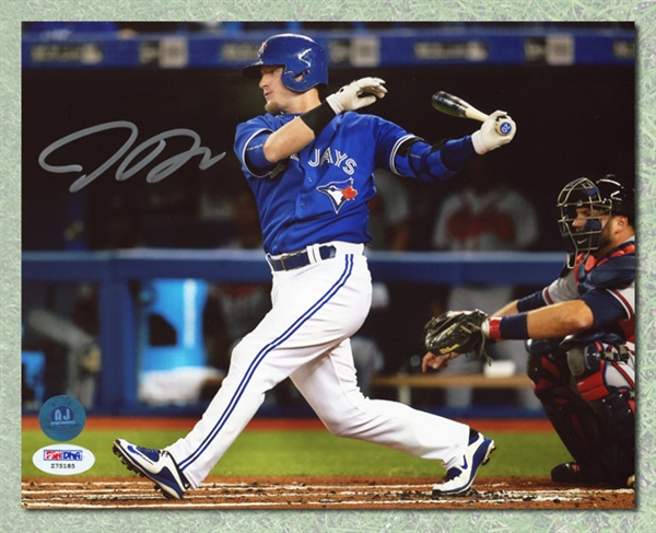 Josh Donaldson Toronto Blue Jays Autographed Swing 8x10 Photo