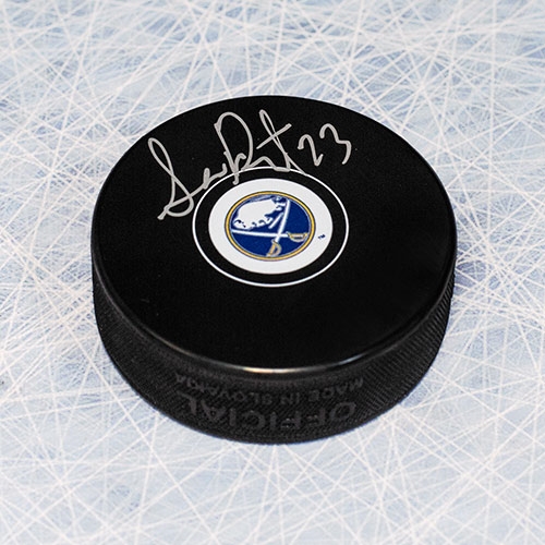 Sam Reinhart Buffalo Sabres Autographed Hockey Puck