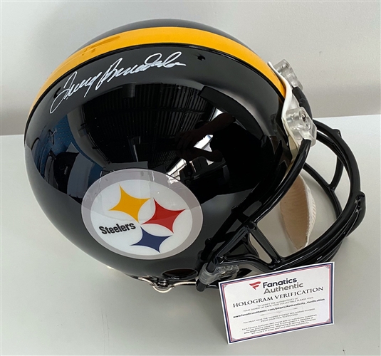 Terry Bradshaw Pittsburgh Steelers Signed Authentic Pro NFL Team Helmet Fanatics