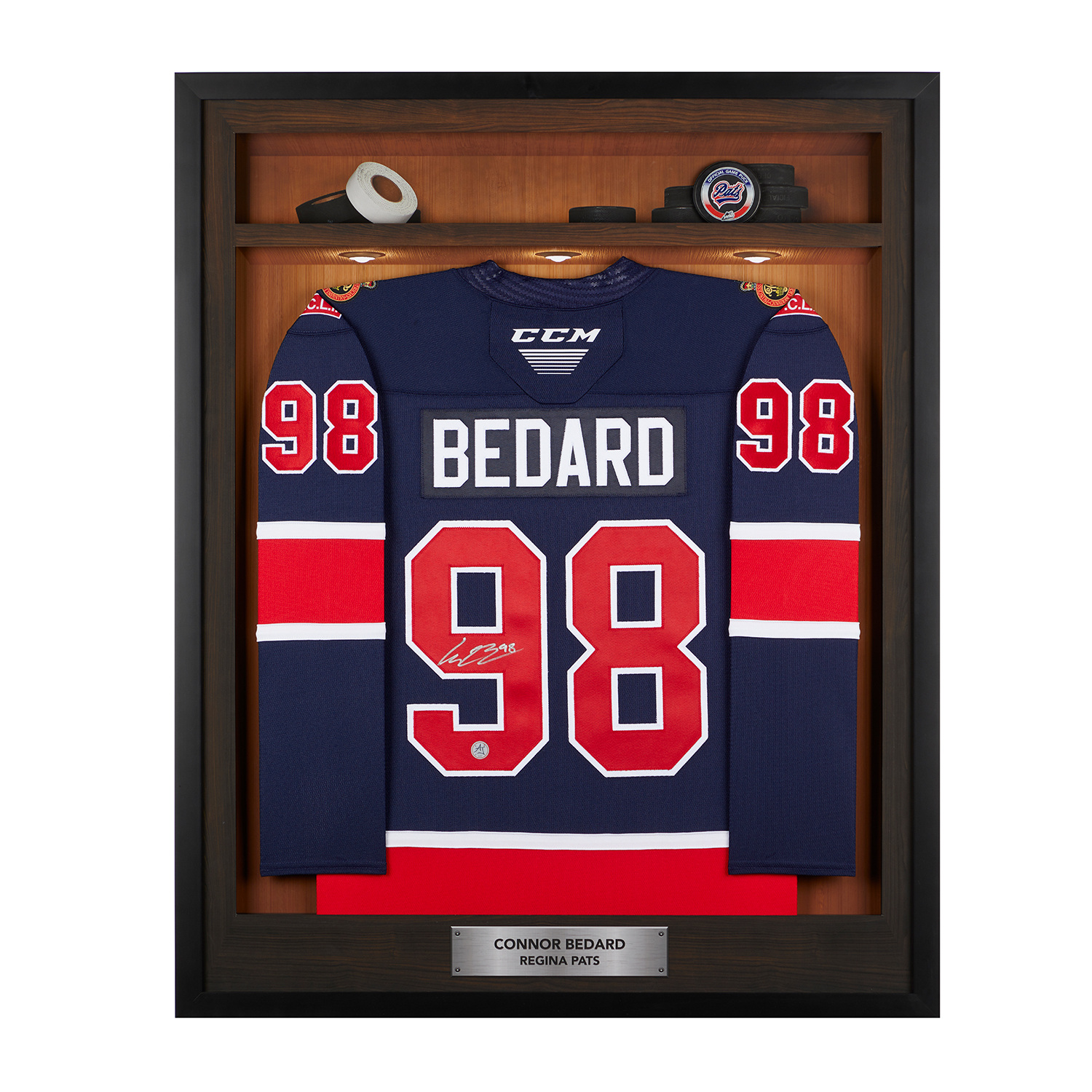 Regina Pats (Bedard) Game Worn Jersey Auction : r/hockeyjerseys