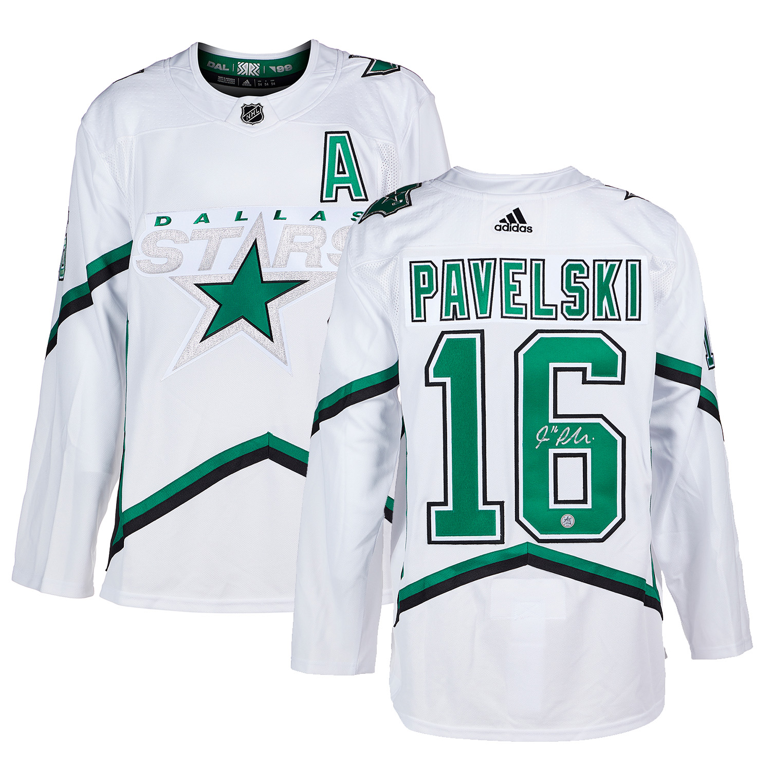 Lot Detail Joe Pavelski Signed Dallas Stars Reverse Retro Adidas Jersey