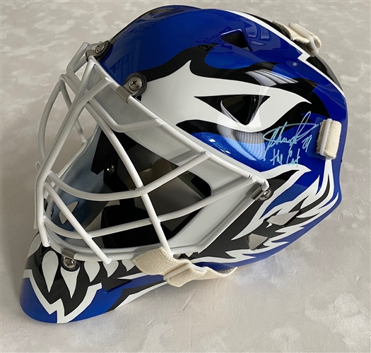 Felix Potvin Toronto Maple Leafs Autographed Hand-Painted Full Size Goalie Mask