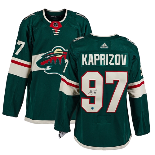 Kirill Kaprizov Minnesota Wild Autographed Adidas Jersey
