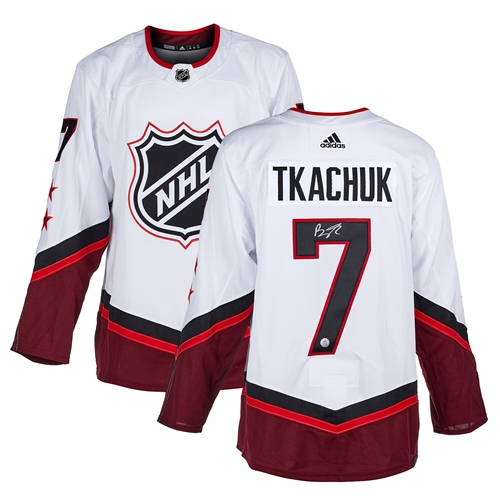 Brady Tkachuk Signed 2022 NHL All-Star Game Adidas Jersey
