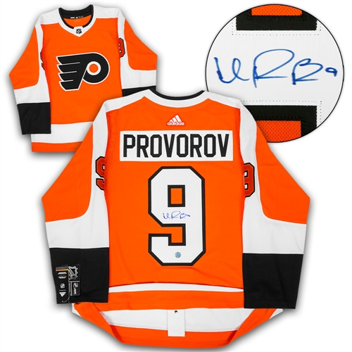 Ivan Provorov Philadelphia Flyers Autographed Adidas Jersey