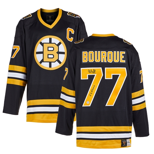 Ray Bourque Signed Boston Bruins 5x Norris Retro Fanatics Jersey