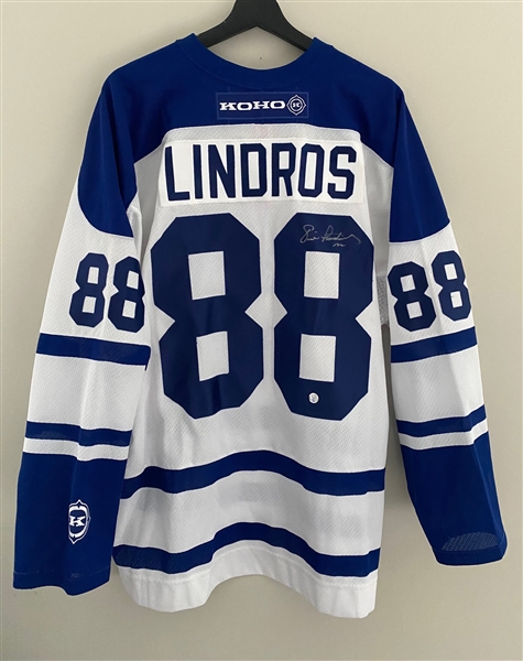 Eric Lindros Toronto Maple Leafs Autographed KOHO Jersey