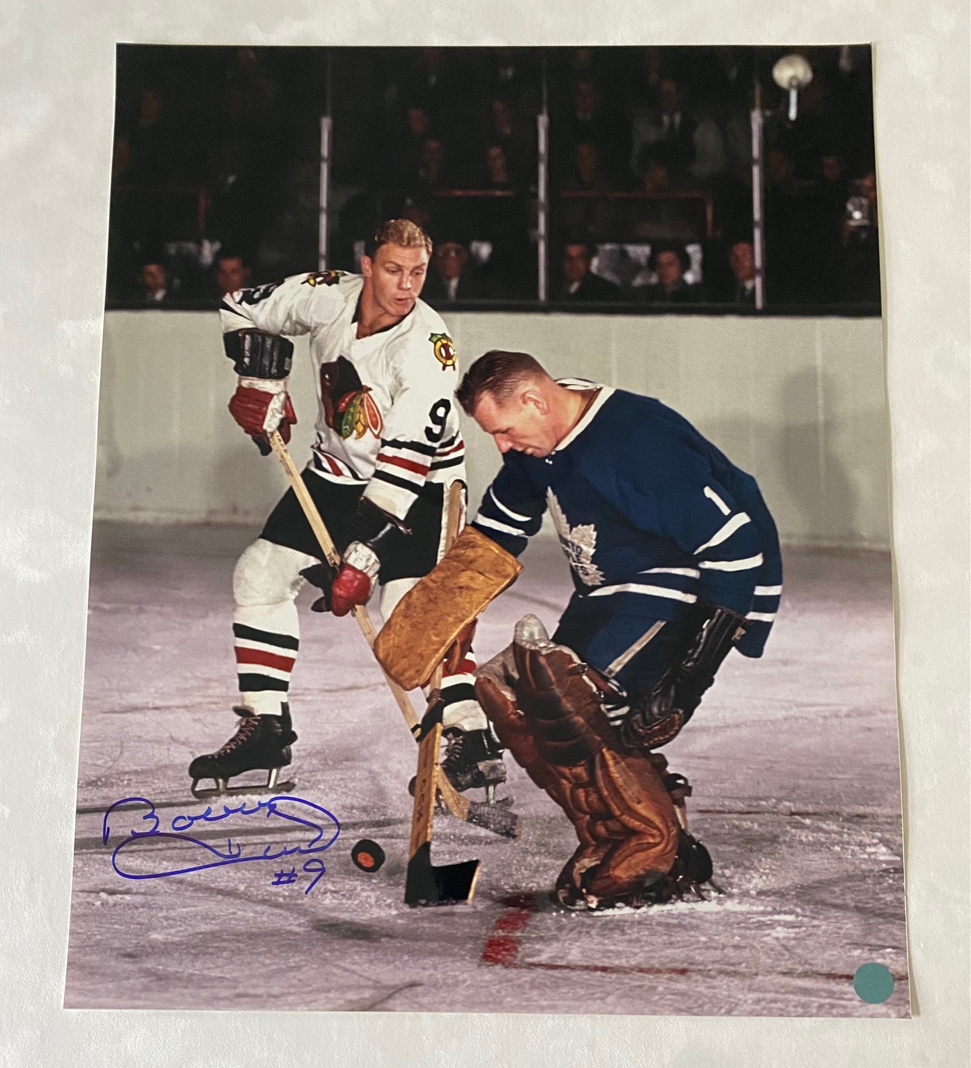 Lot Detail - Bobby Hull Chicago Blackhawks Signed Original Six Legends ...