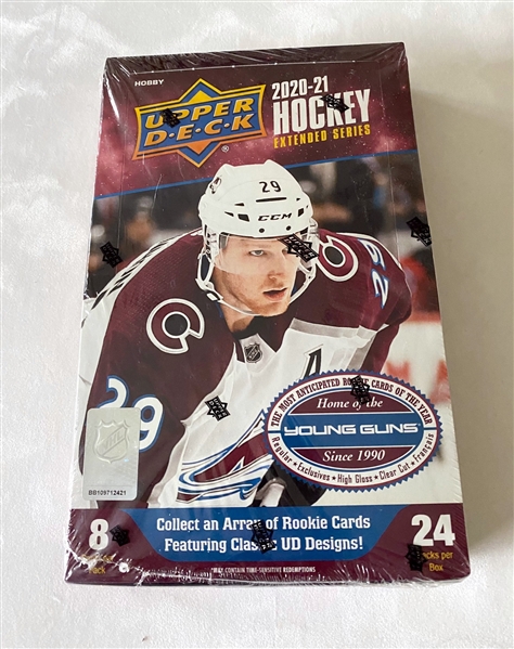 Upper Deck 2020-21 NHL Hockey Extended Series Hobby Box