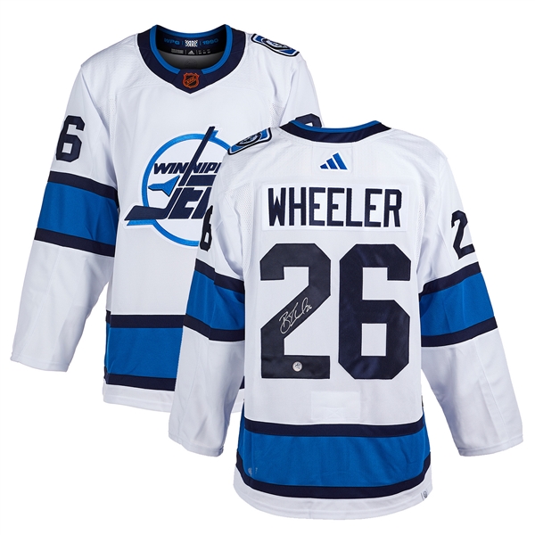 Blake Wheeler Signed Winnipeg Jets Reverse Retro 22 Adidas Jersey