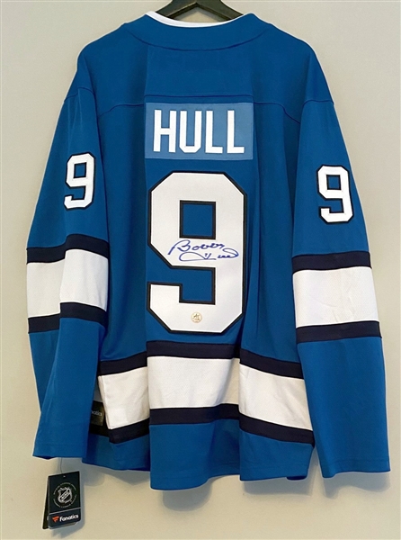 Bobby Hull Winnipeg Jets Signed Heritage Fanatics Jersey