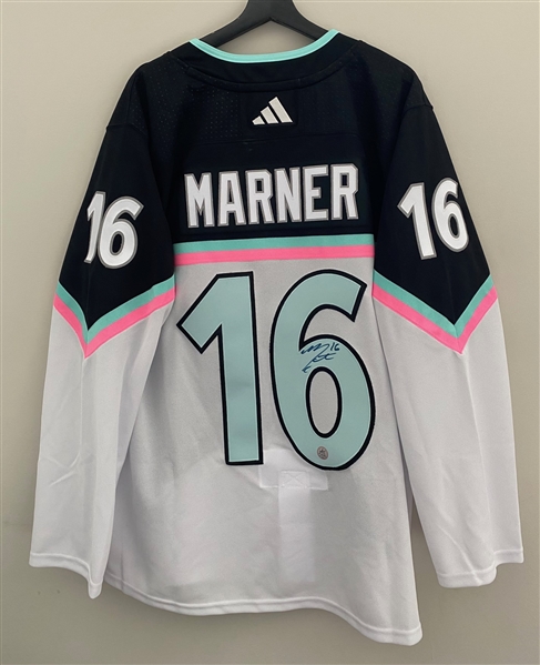 Mitch Marner Toronto Maple Leafs Signed 2023 NHL All-Star Game Adidas Jersey