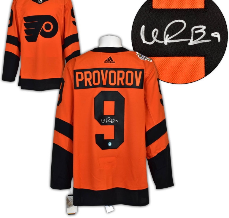 Ivan Provorov Signed Philadelphia Flyers 2019 Stadium Series Adidas Jersey