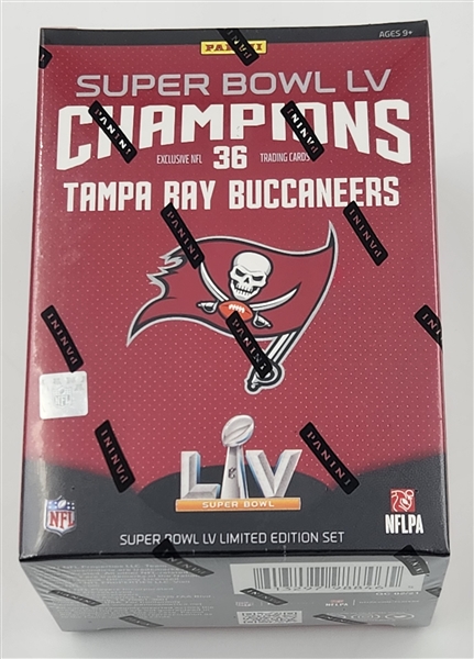 2021 Panini Tampa Bay Buccaneers Super Bowl LV Champions 36 Card Limited Edition Factory Sealed Set