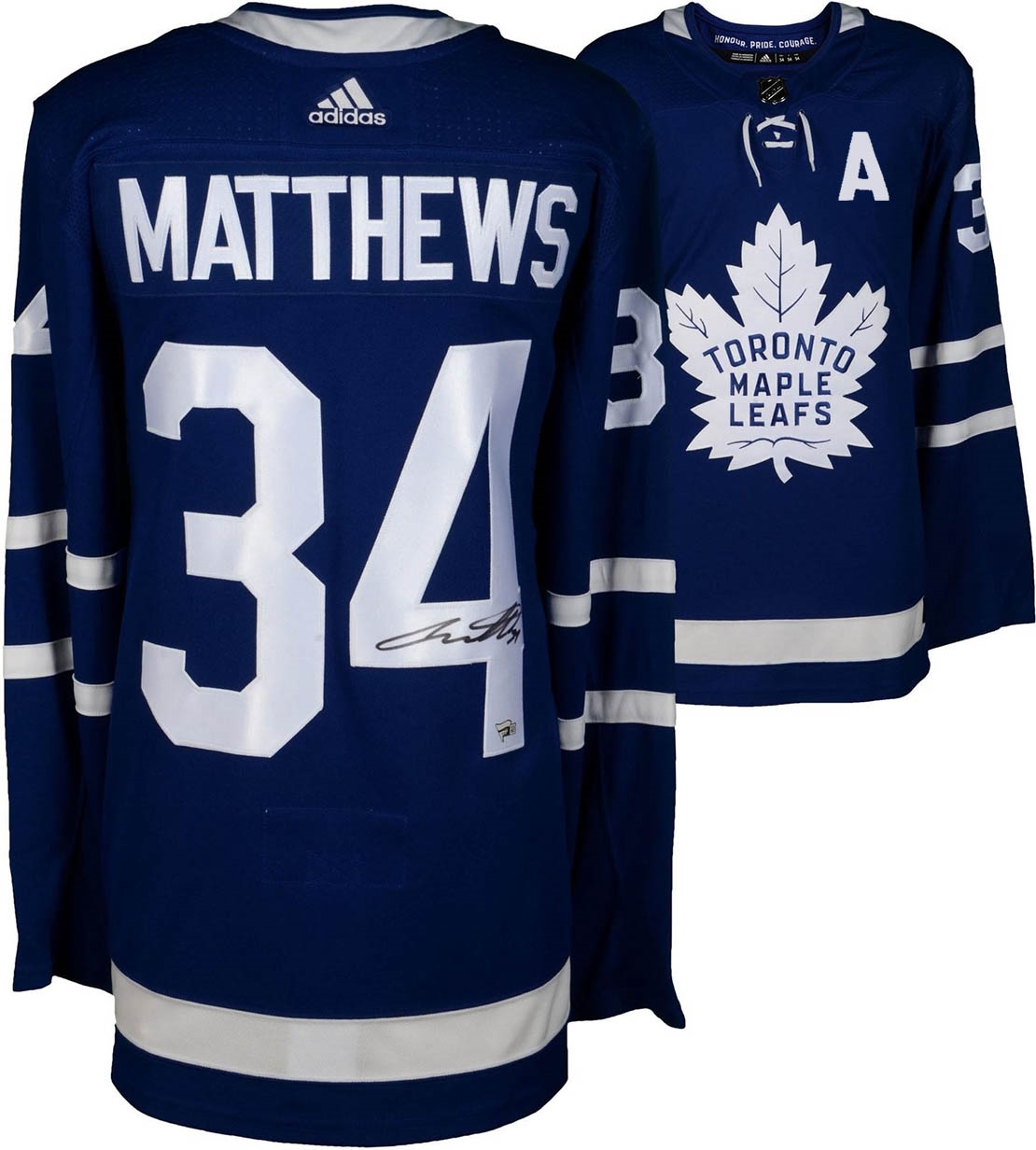 Auston Matthews Toronto Maple Leafs Autographed Adidas Jersey