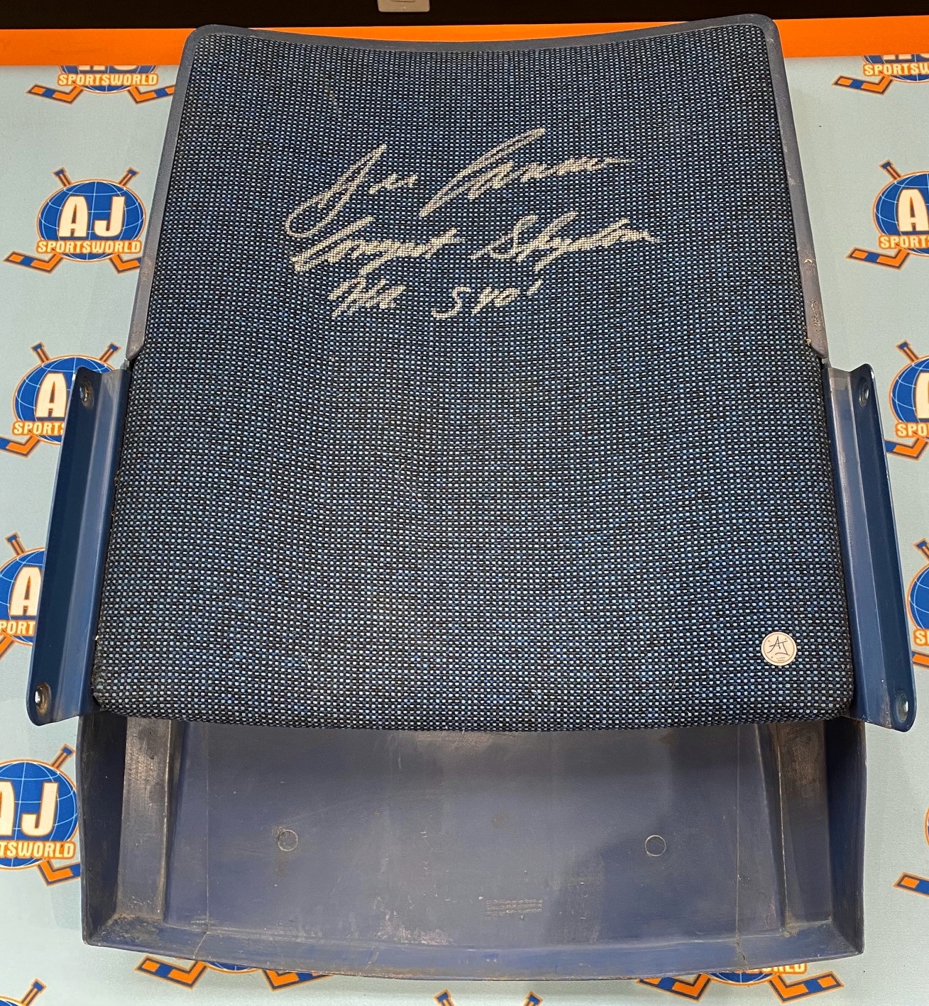 Jose Canseco Oakland As Signed SkyDome Stadium Seat Back with Longest HR Note