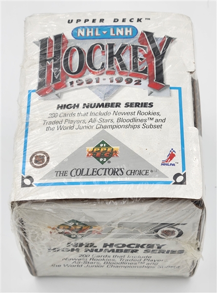 1991-92 Upper Deck Hockey High Number Series Sealed Set