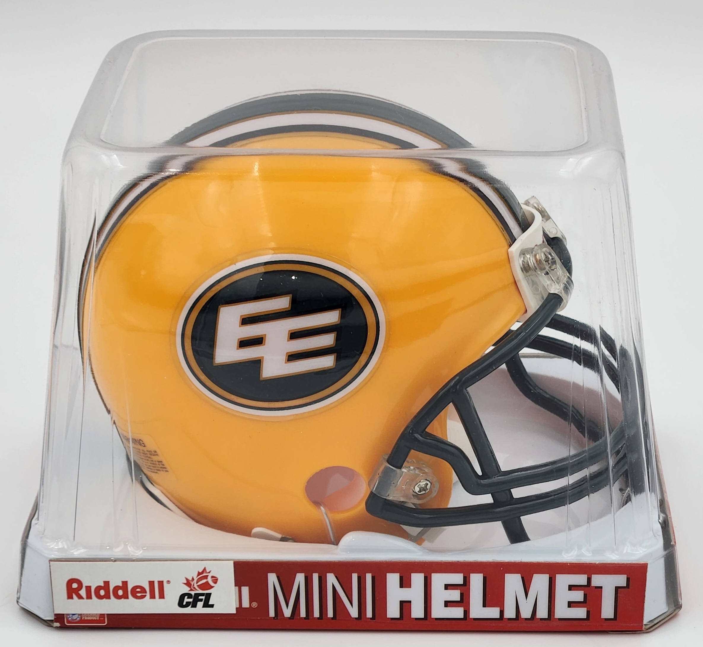 Lot Detail - Edmonton Eskimos Riddell Unsigned CFL Mini Helmet