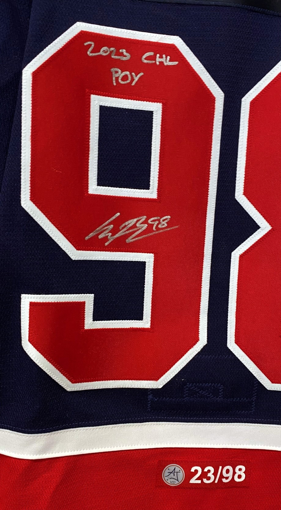 Lot Detail - Connor Bedard Signed Regina Pats Official CCM CHL Jersey ...