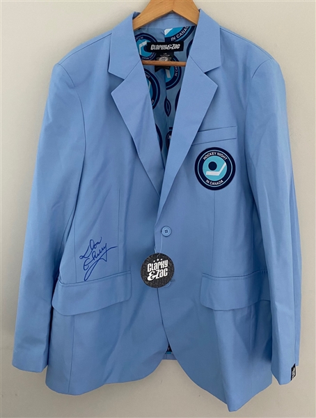 Don Cherry Signed Hockey Night In Canada Clarky & Zac Jacket/Blazer