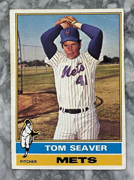 Lot Detail Tom Seaver New York Mets O Pee Chee Mlb Baseball Trading Card