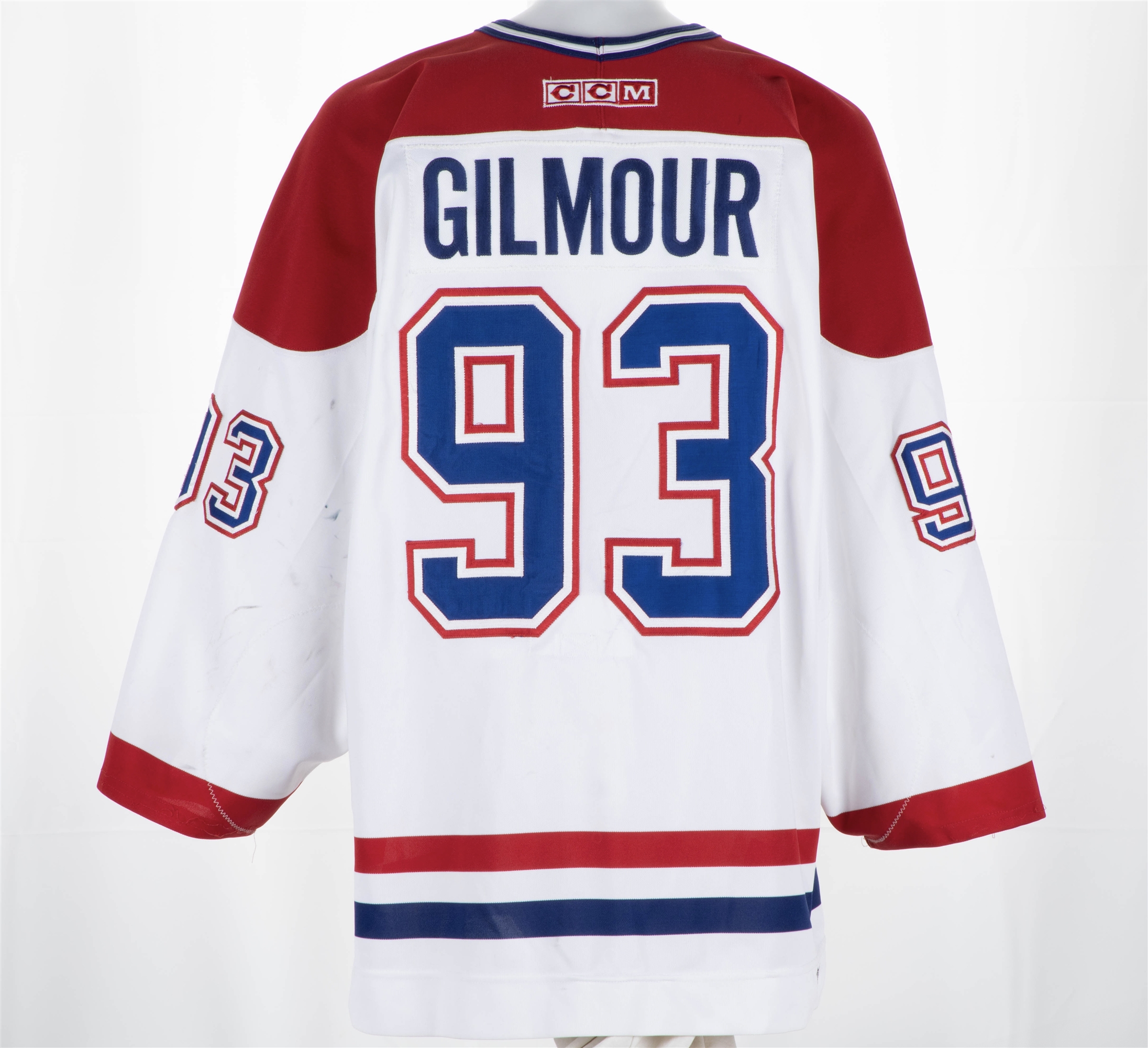 Doug Gilmours Montreal Canadiens Game Worn CCM Jersey