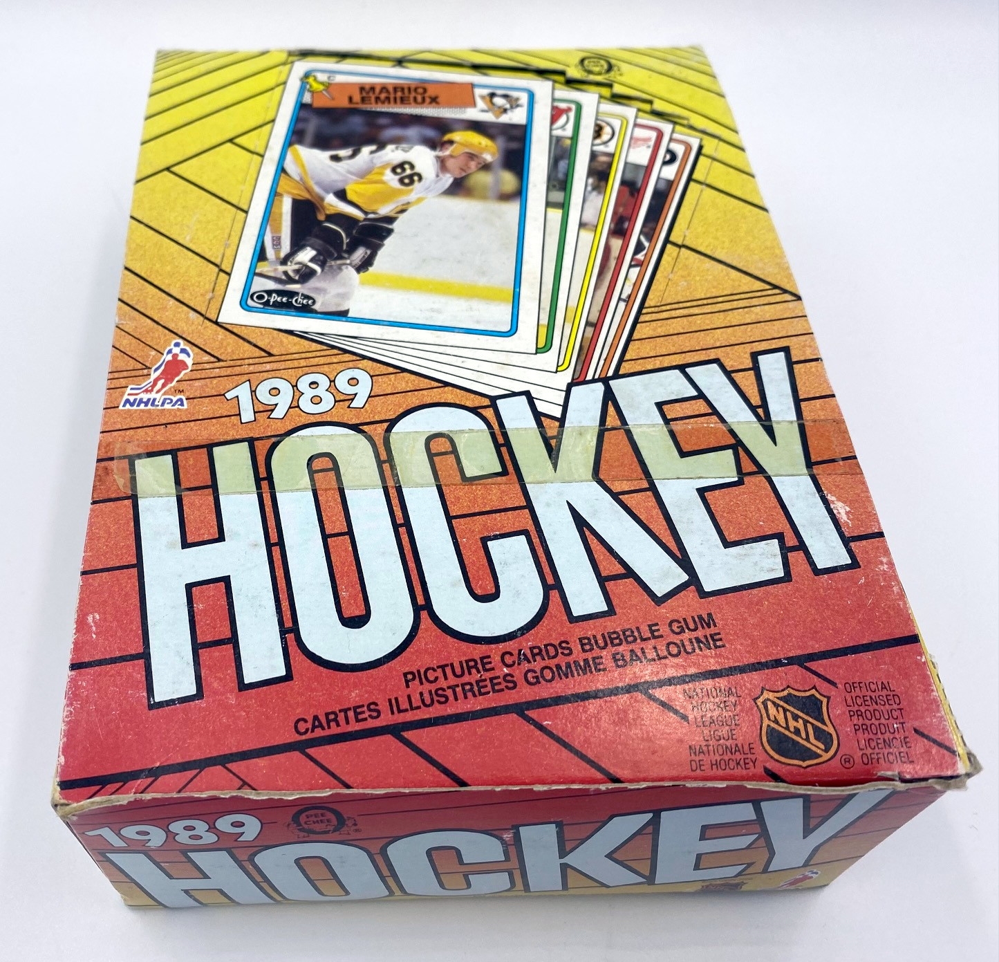 1988-89 O-Pee-Chee NHL Hockey Wax Box - Look for Hull & Shanahan Rookies