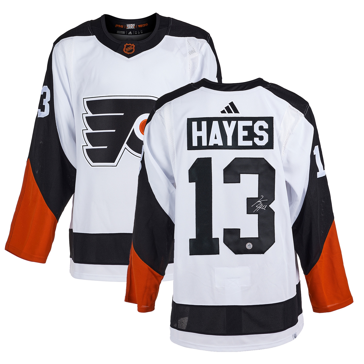 Kevin Hayes Signed Philadelphia Flyers Reverse Retro 2.0 adidas Jersey