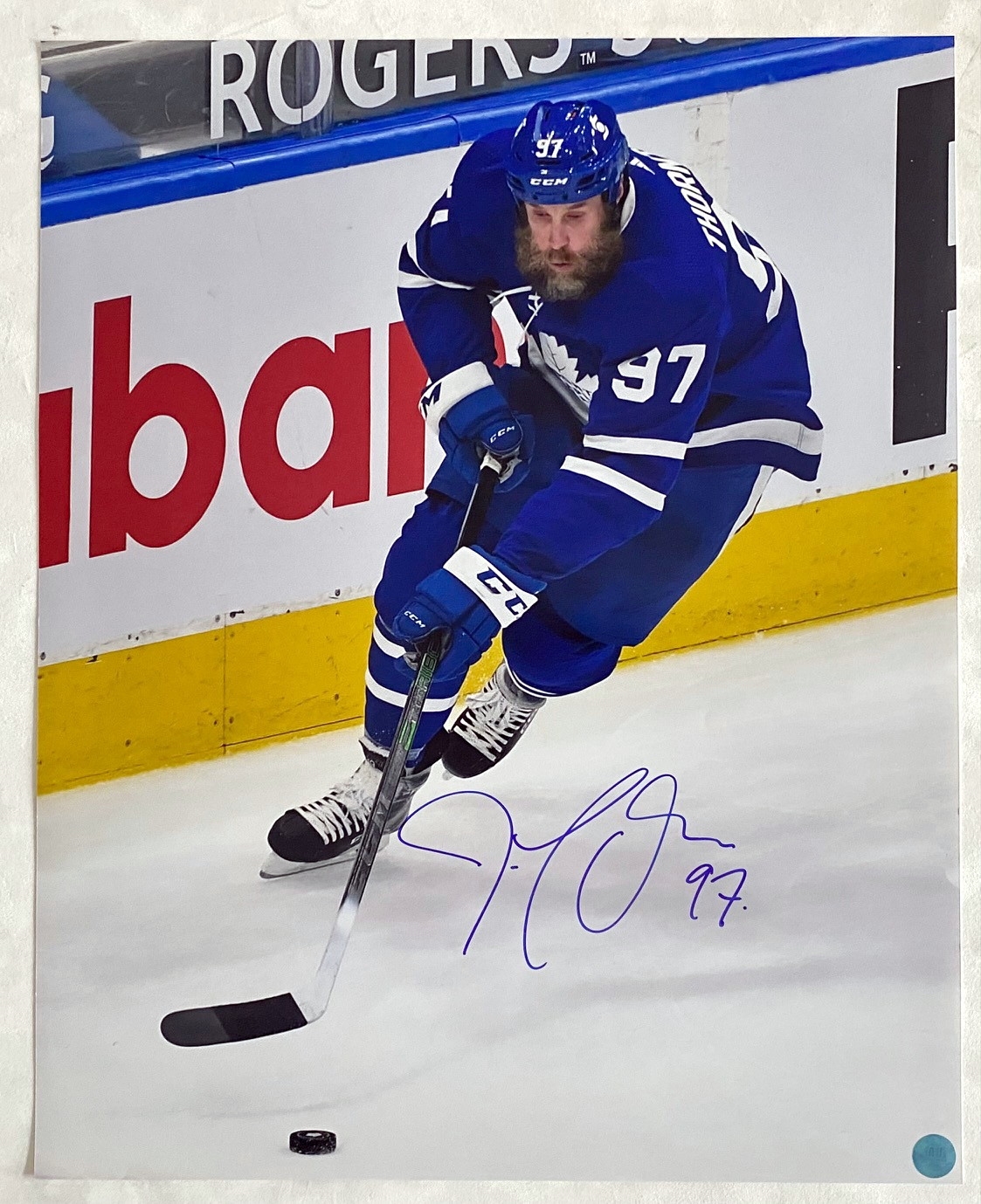 Joe Thornton Signed Toronto Maple Leafs 16x20 Photo