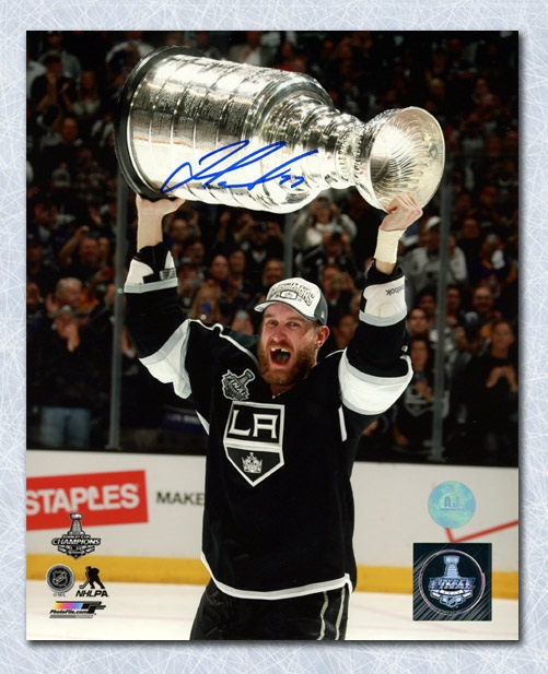 Jeff Carter Los Angeles Kings Autographed 2014 Stanley Cup 8x10 Photo