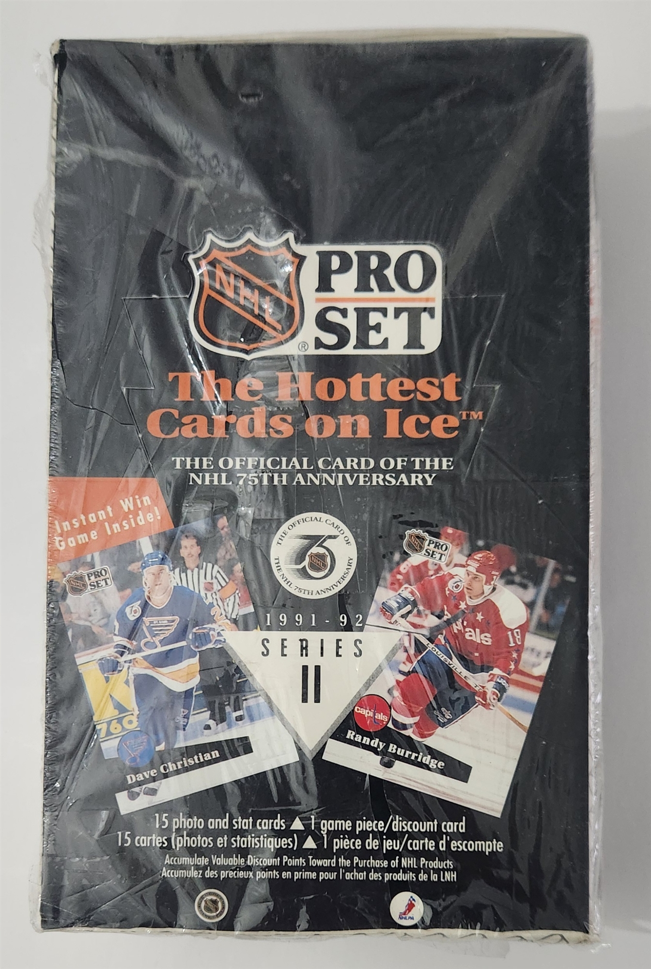 1991-92 Pro Set Series 2 NHL Trading Cards Sealed Hobby Box