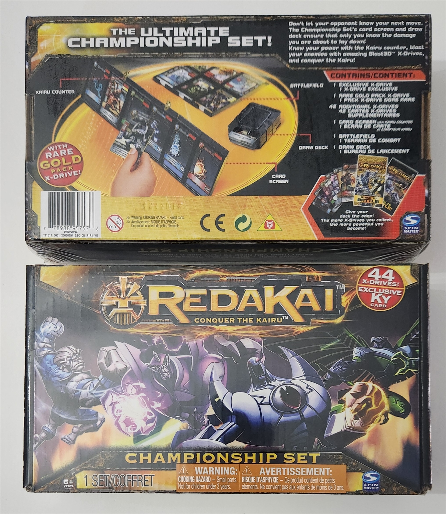 Redakai Conquer The Kairu Championship Set Lot Of 2 Sealed Boxes