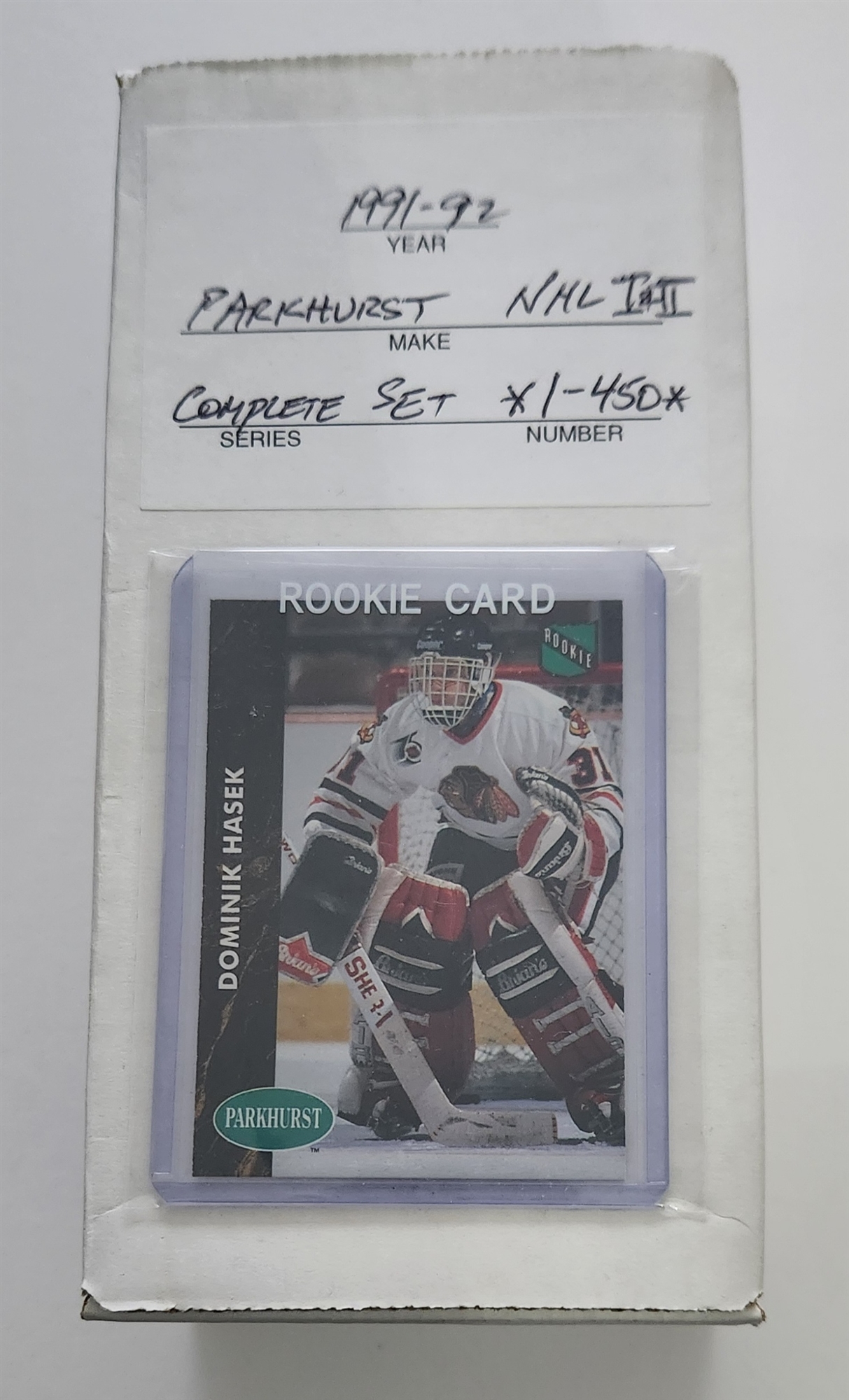 1991-92 Parkhurst NHL Hockey Trading Cards Complete Base Set
