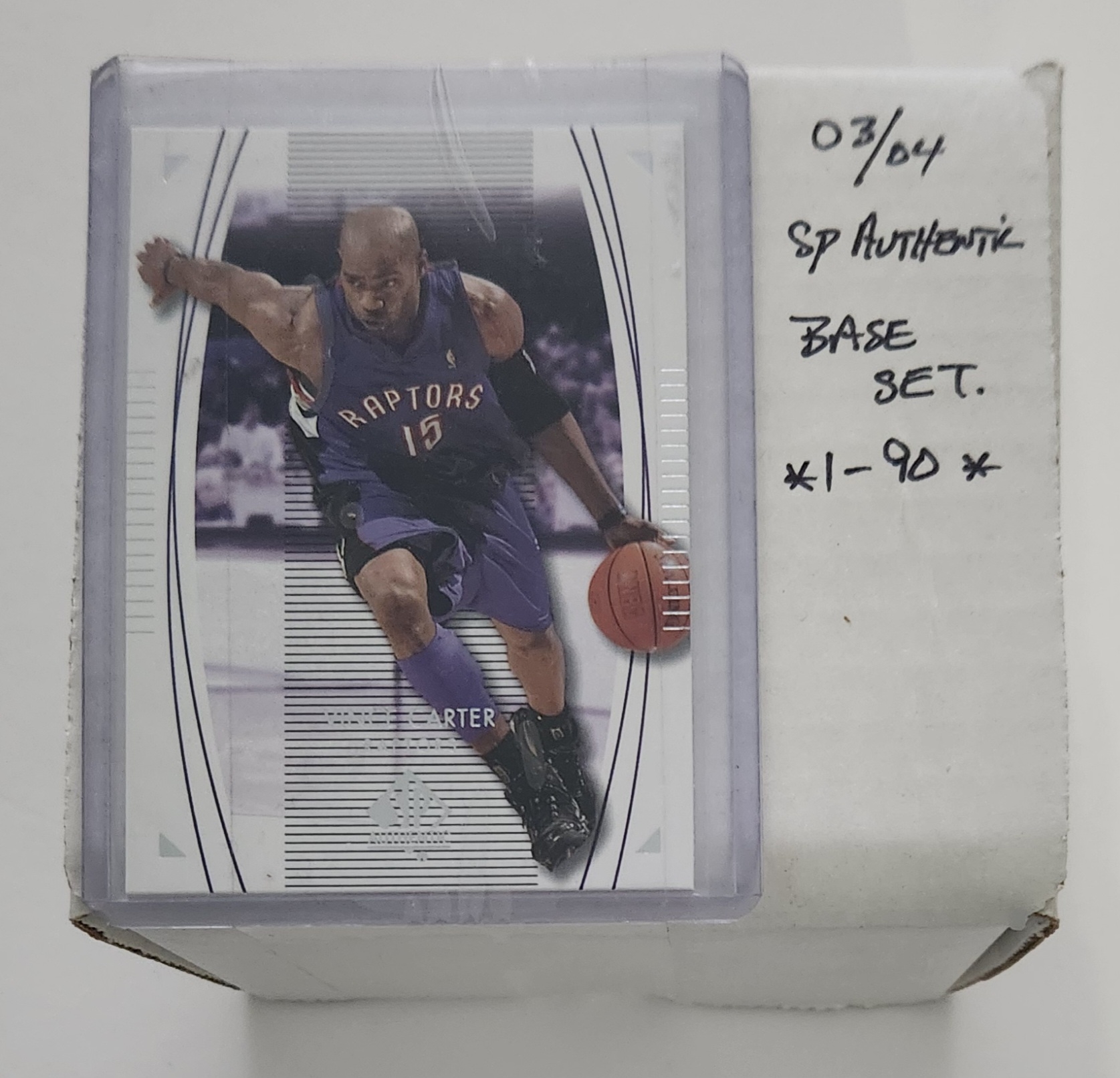 2003-04 Upper Deck SP Authentic NBA Trading Cards Base Set
