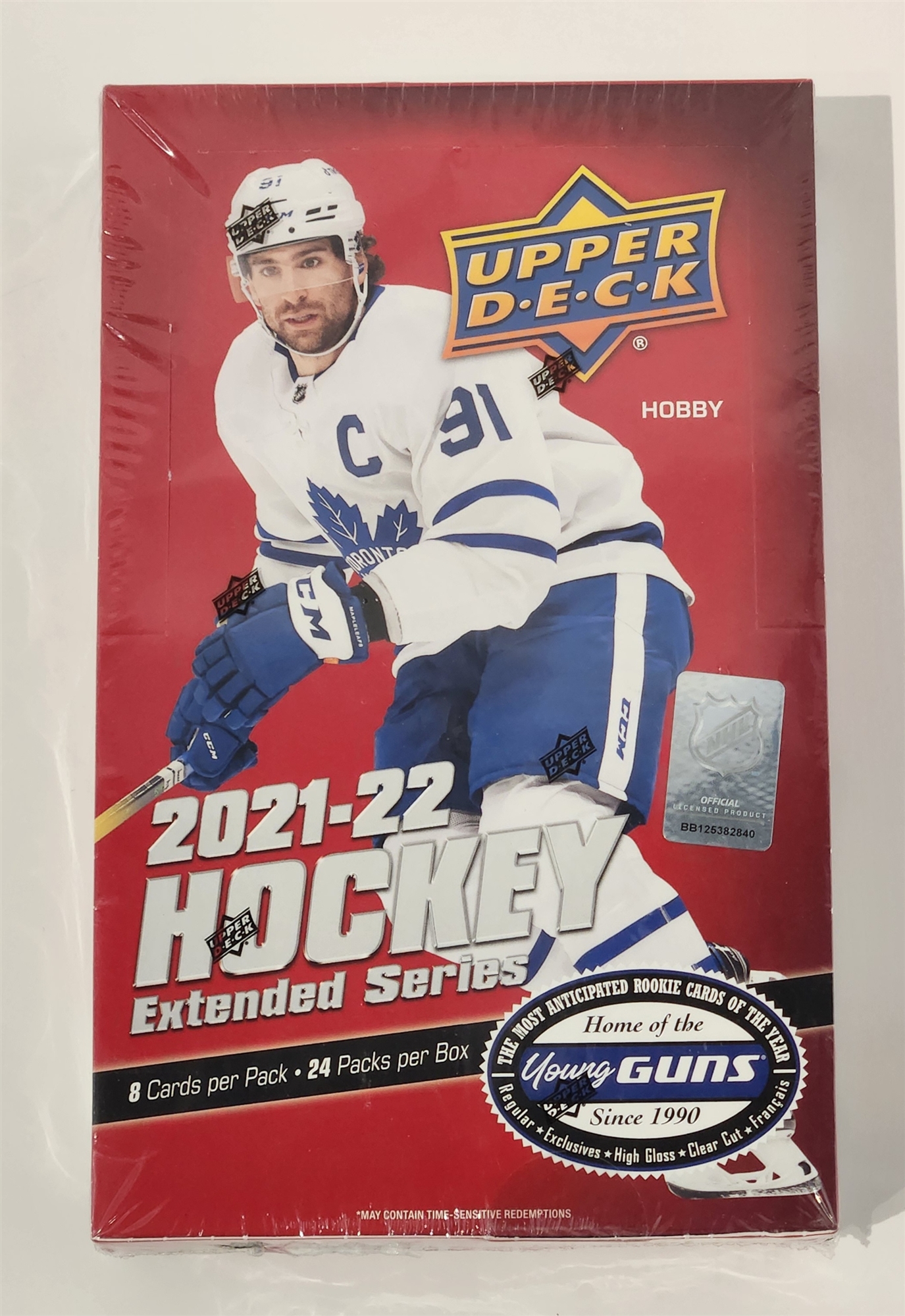 2021-22 Upper Deck Extended Series NHL Hockey Sealed Trading Card Box