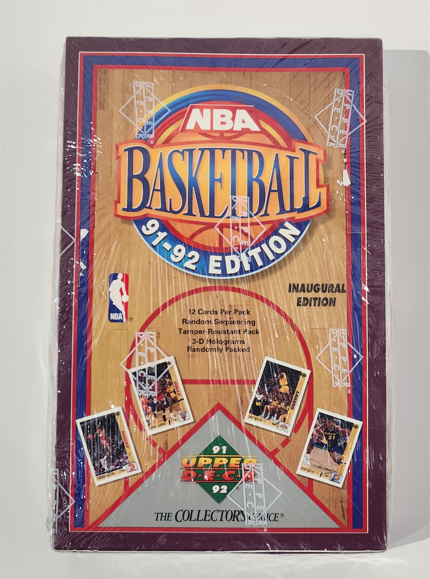 1991-92 Upper Deck Basketball Inaugural Edition Sealed Trading Card Box