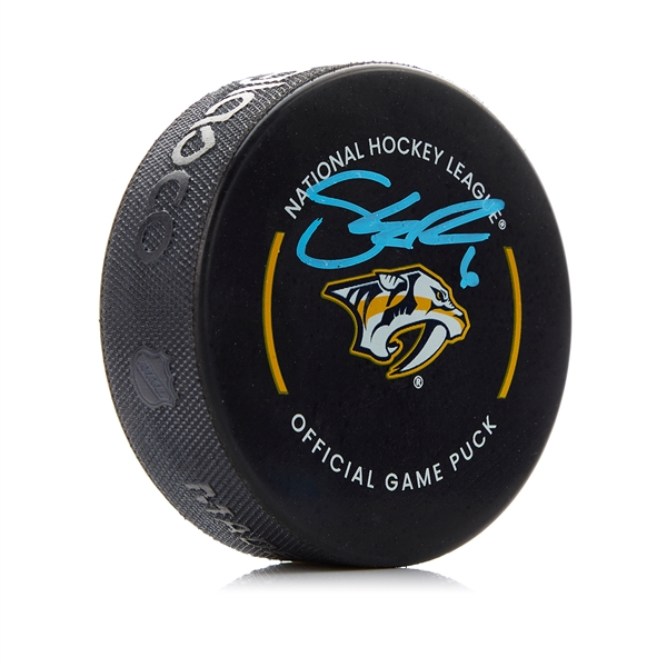 Shea Weber Signed Nashville Predators Official Game Puck