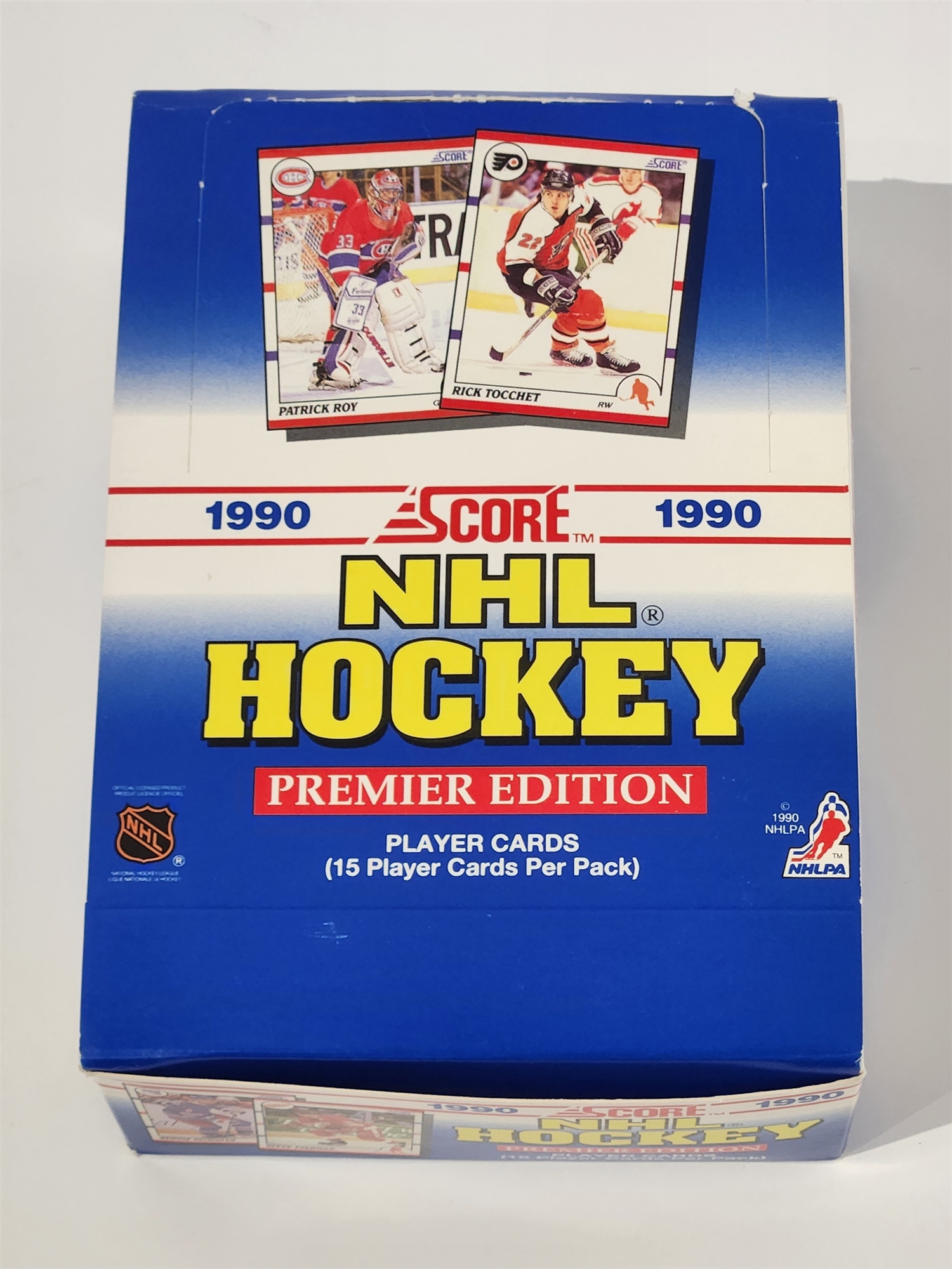 1990-91 Score Premier Edition Hockey Trading Cards Hobby Box