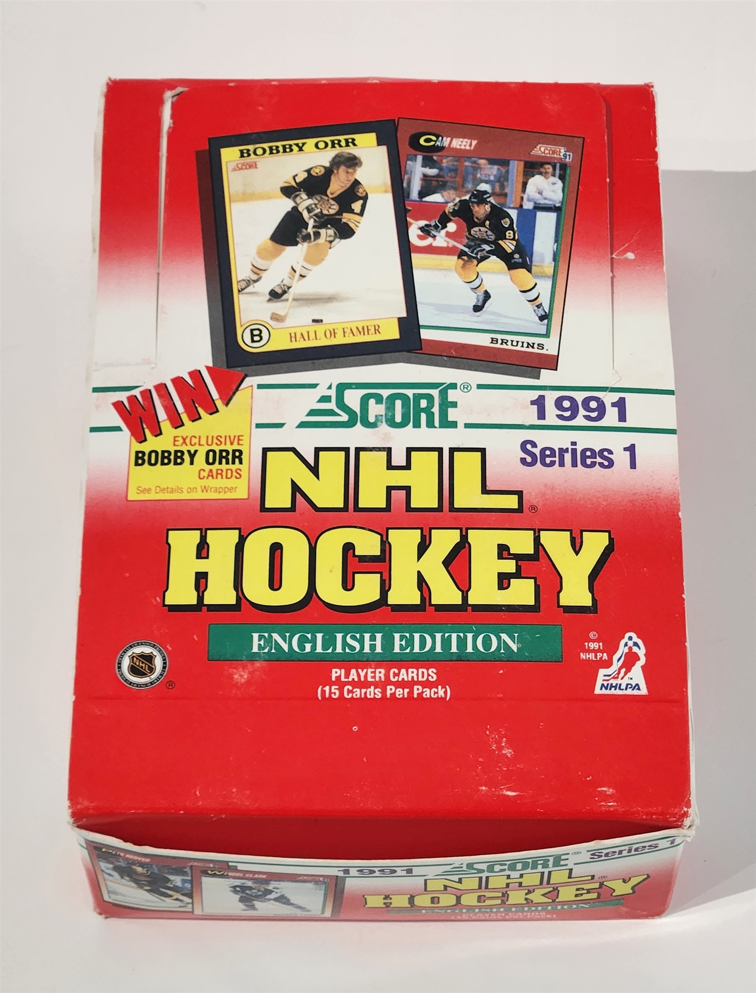 1991-92 Score Series 1 Hockey Trading Cards Hobby Box