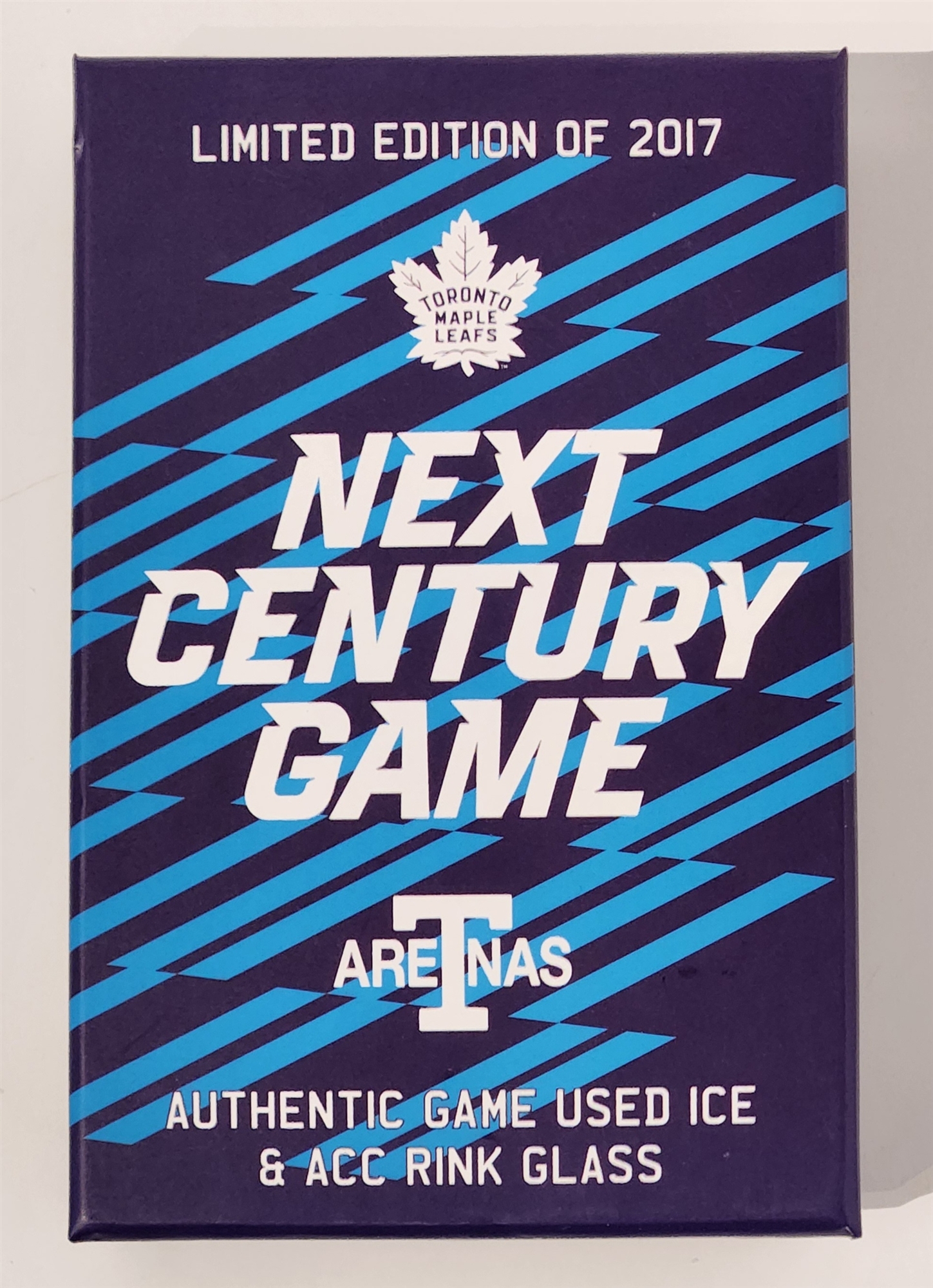 Toronto Arenas 2017 Next Century Game Used Ice & ACC Rink Glass