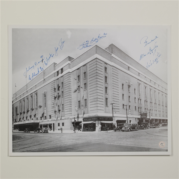 1967 Stanley Cup Champions Signed Maple Leaf Gardens 16x20 Photo  