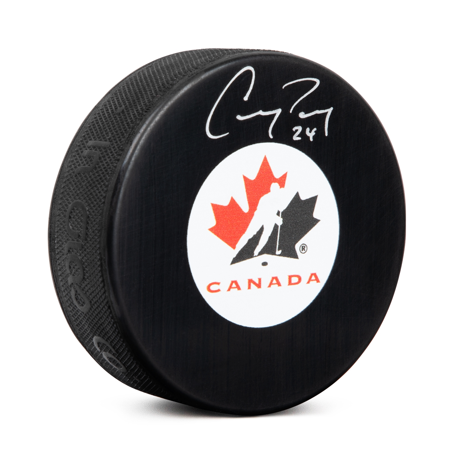 Corey Perry Team Canada Signed Hockey Canada Puck