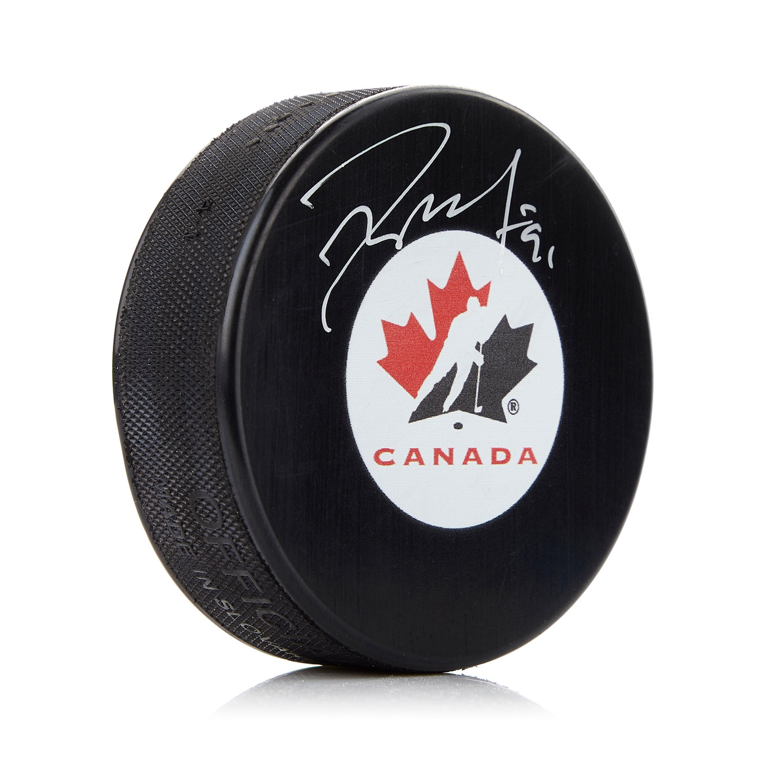 Tyler Seguin Team Canada Autographed Hockey Puck