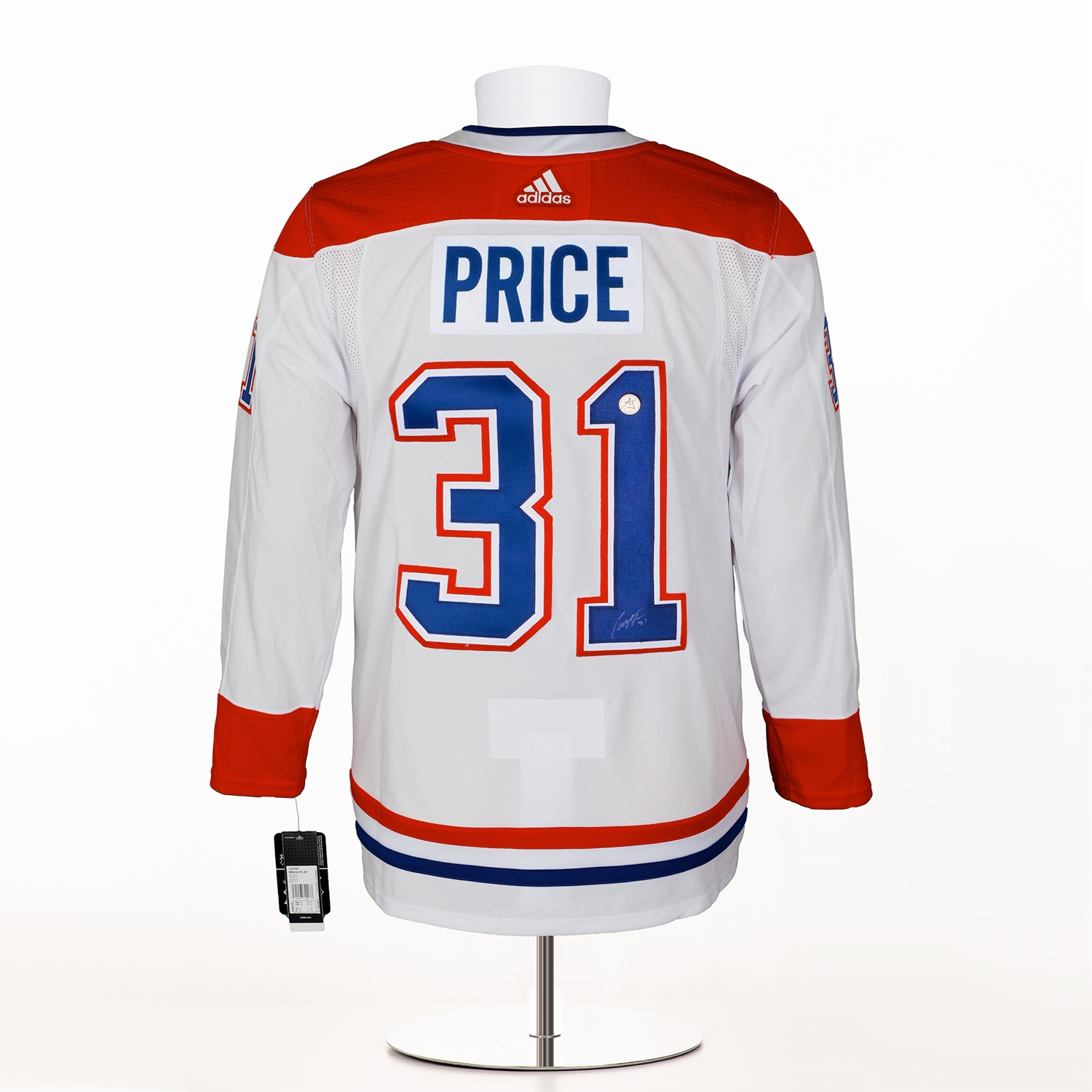 Carey Price Autographed Montreal Canadiens Adidas Jersey