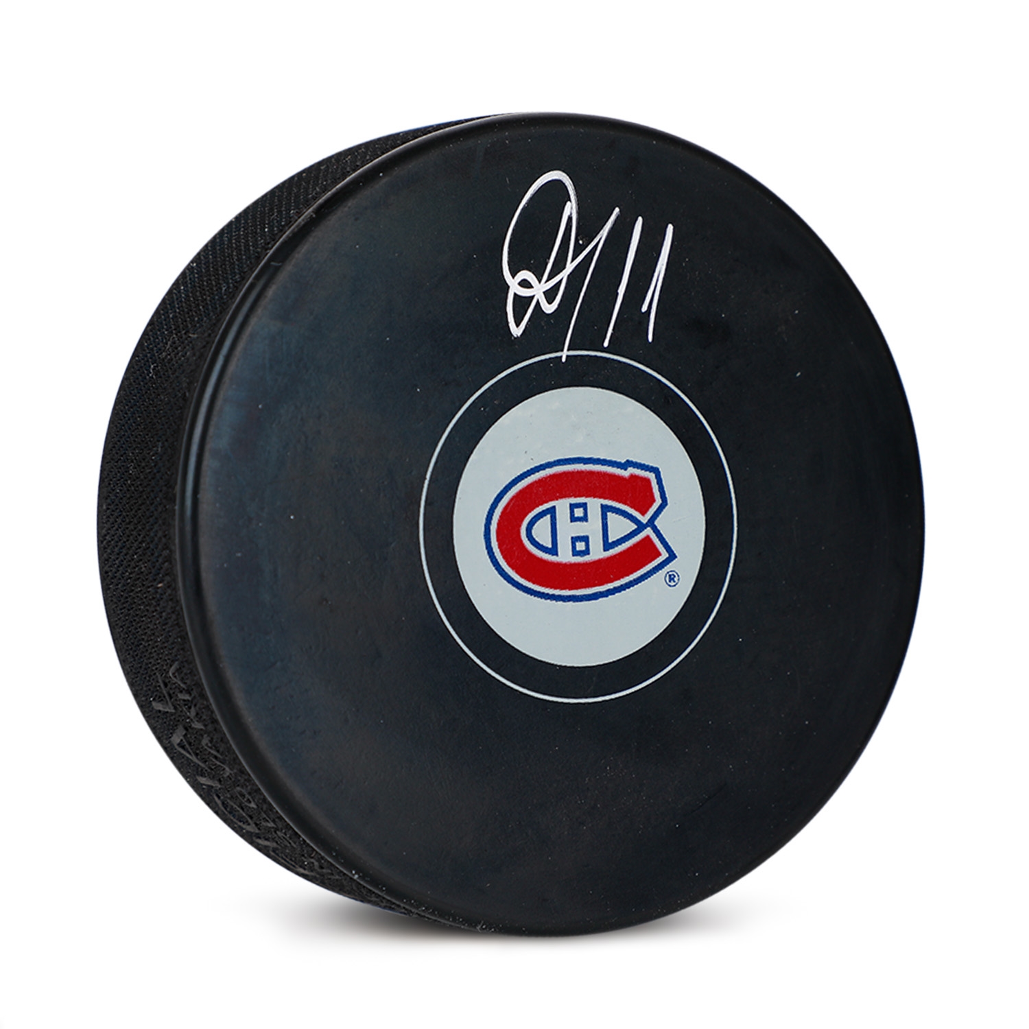 Ivan Demidov Autographed Montreal Canadiens Hockey Puck