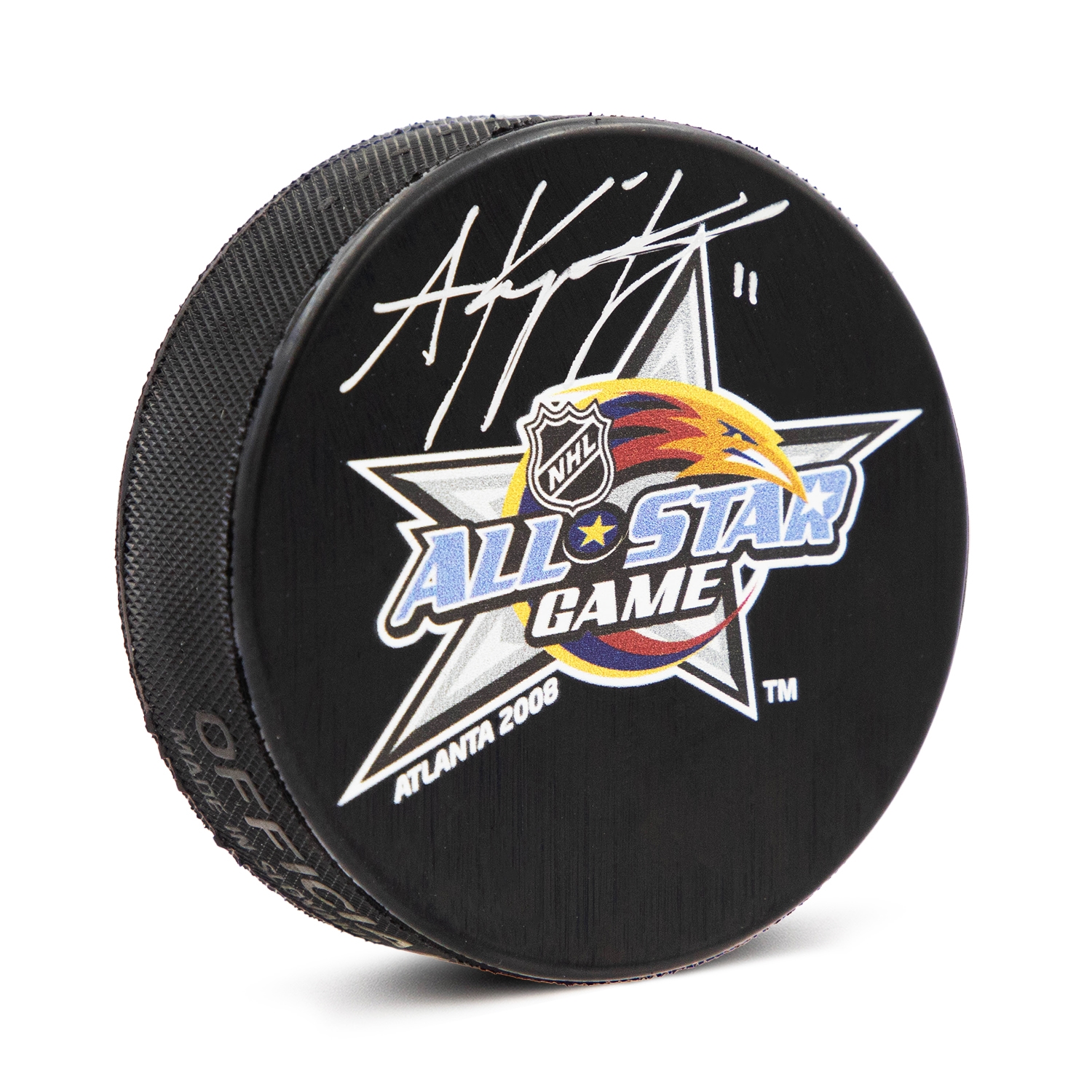 Anze Kopitar Signed 2008 NHL All-Star Game Hockey Puck