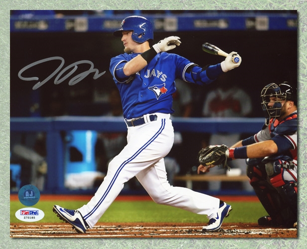 Josh Donaldson Autographed Toronto Blue Jays Batting 8x10 Photo